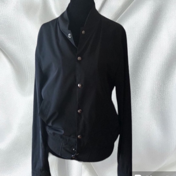 CLUB MONACO black bomber size extra small - Picture 1 of 12